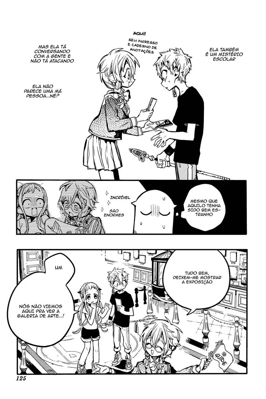 Read Toilet-bound Hanako-kun Português Manga Online