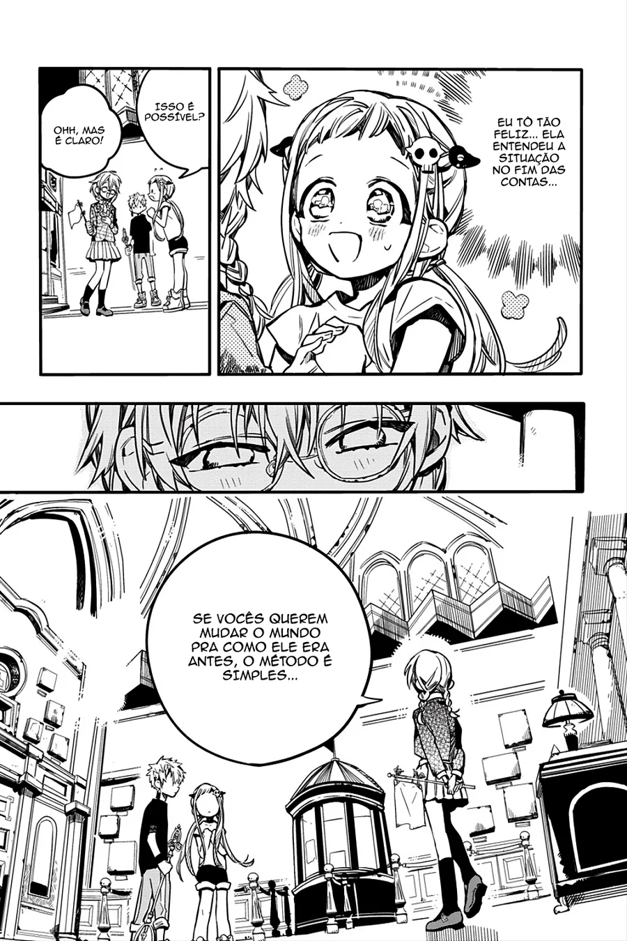 Read Toilet-bound Hanako-kun Português Manga Online