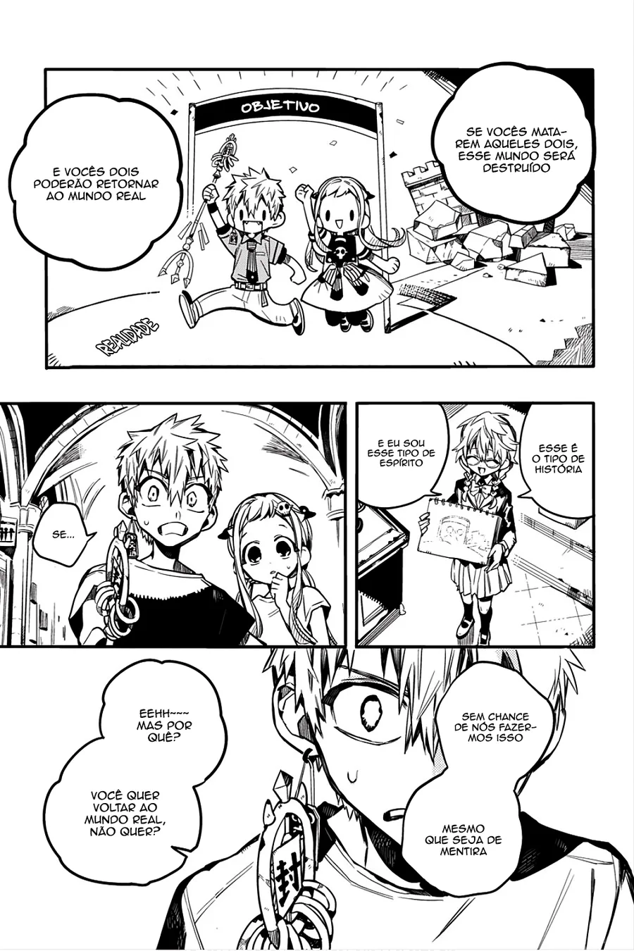 Read Toilet-bound Hanako-kun Português Manga Online