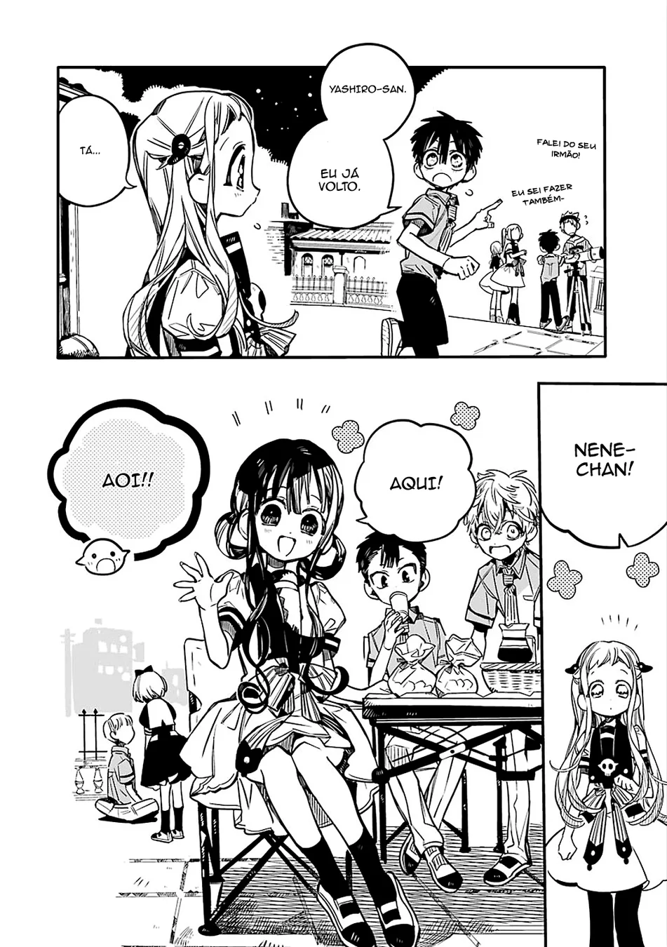 Read Toilet-bound Hanako-kun Português Manga Online