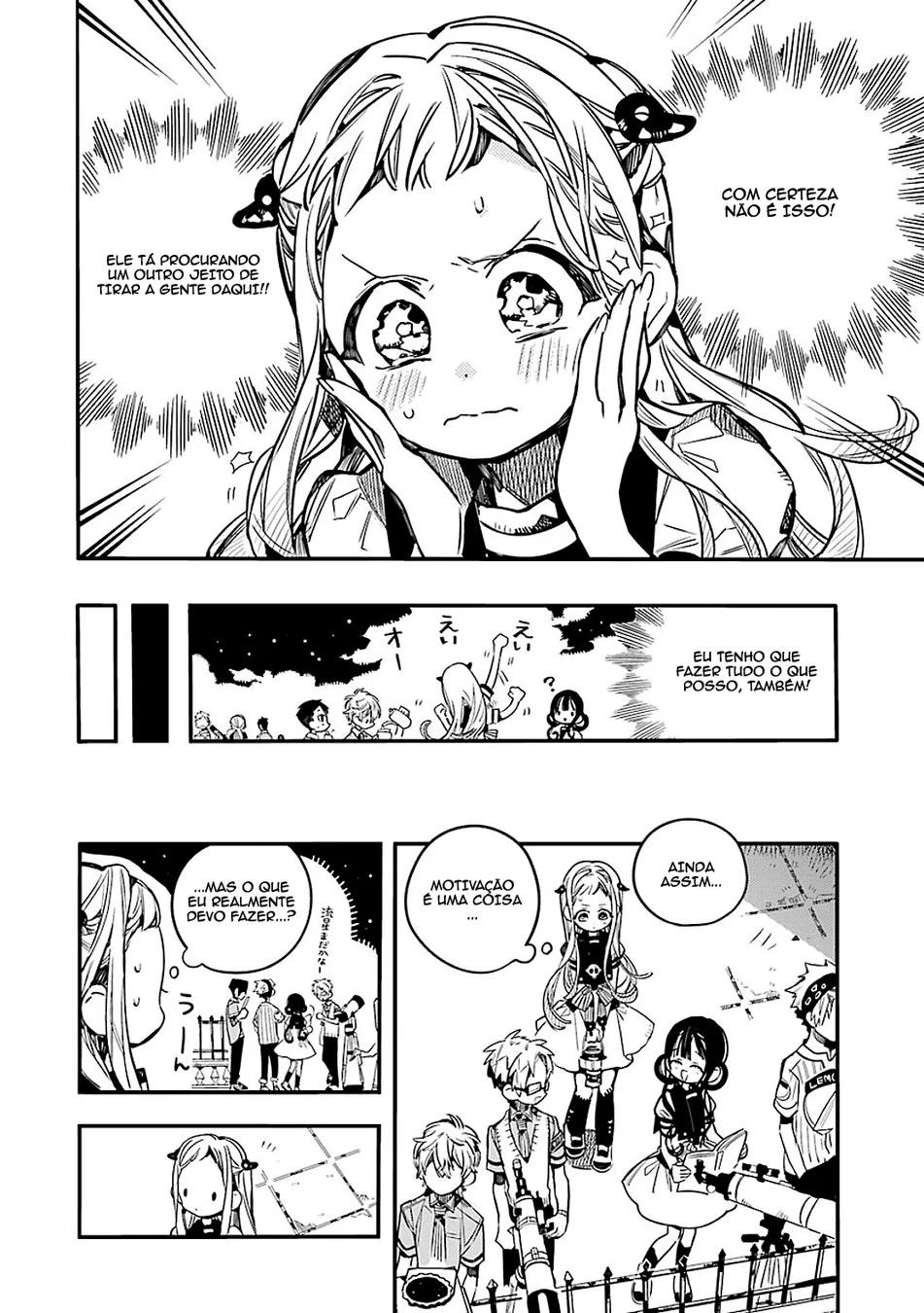 Read Toilet-bound Hanako-kun Português Manga Online