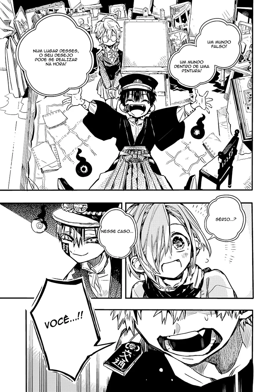 Read Toilet-bound Hanako-kun Português Manga Online