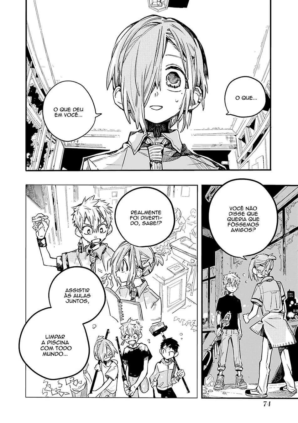 Read Toilet-bound Hanako-kun Português Manga Online