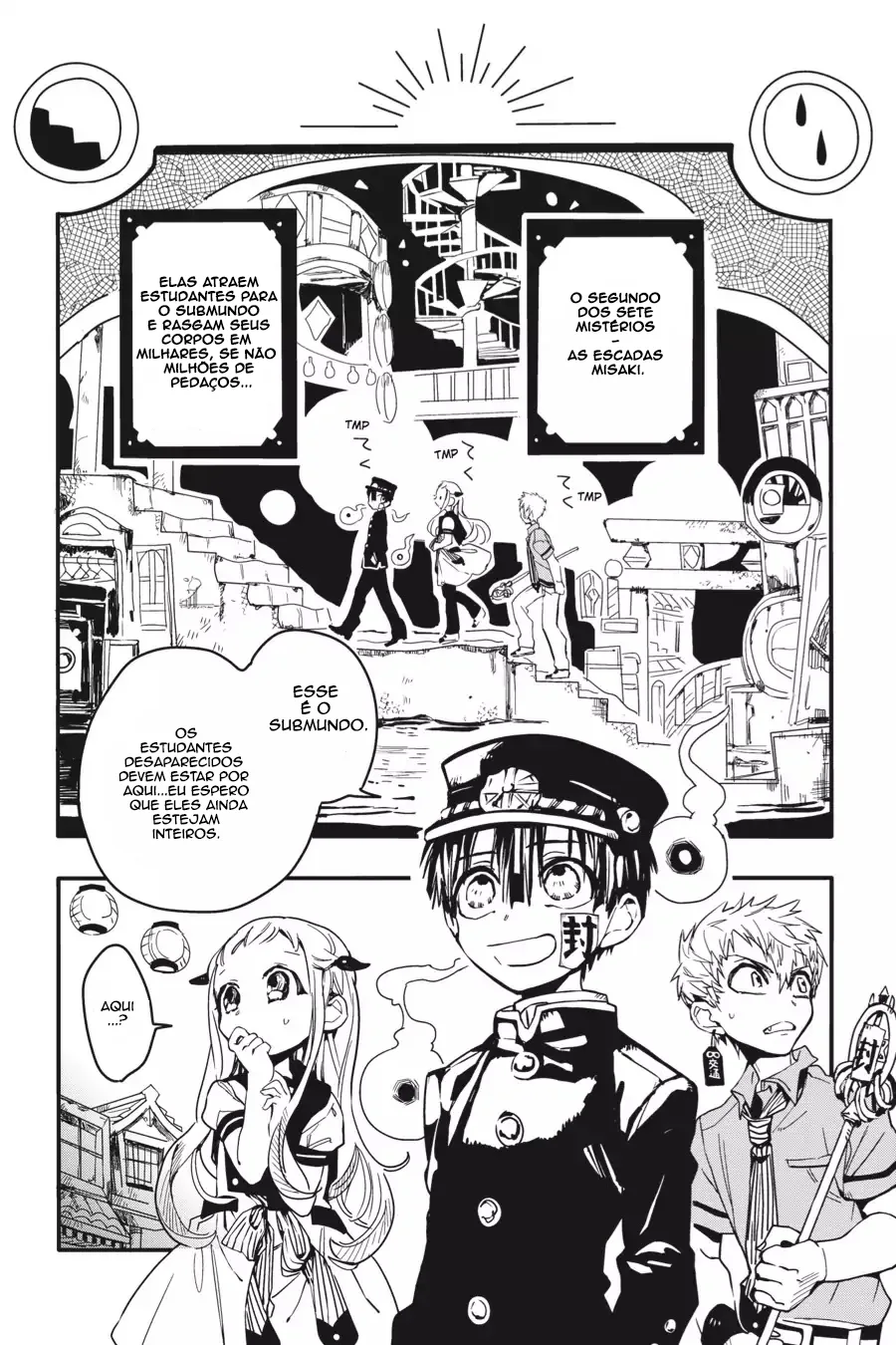 Read Toilet-bound Hanako-kun Português Manga Online