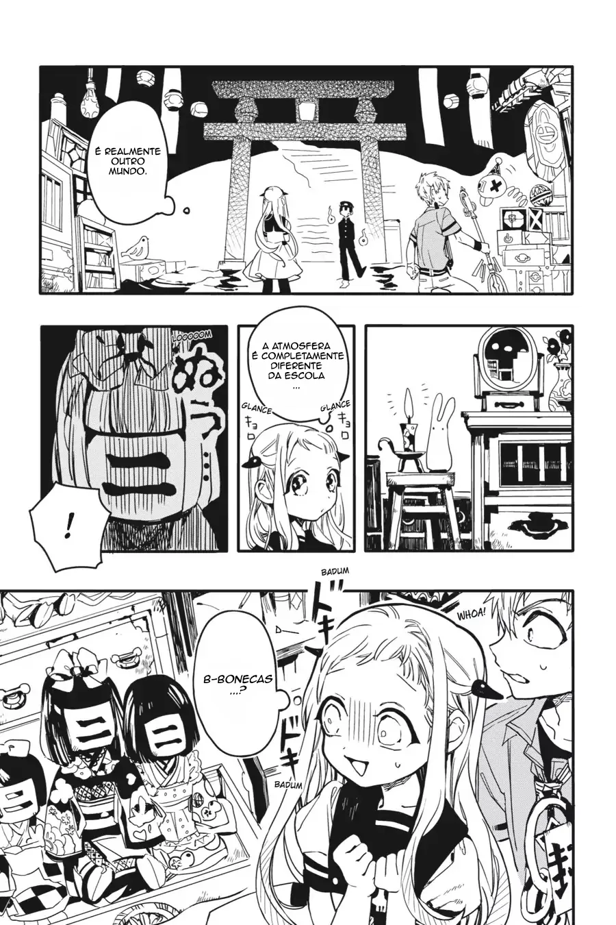 Read Toilet-bound Hanako-kun Português Manga Online