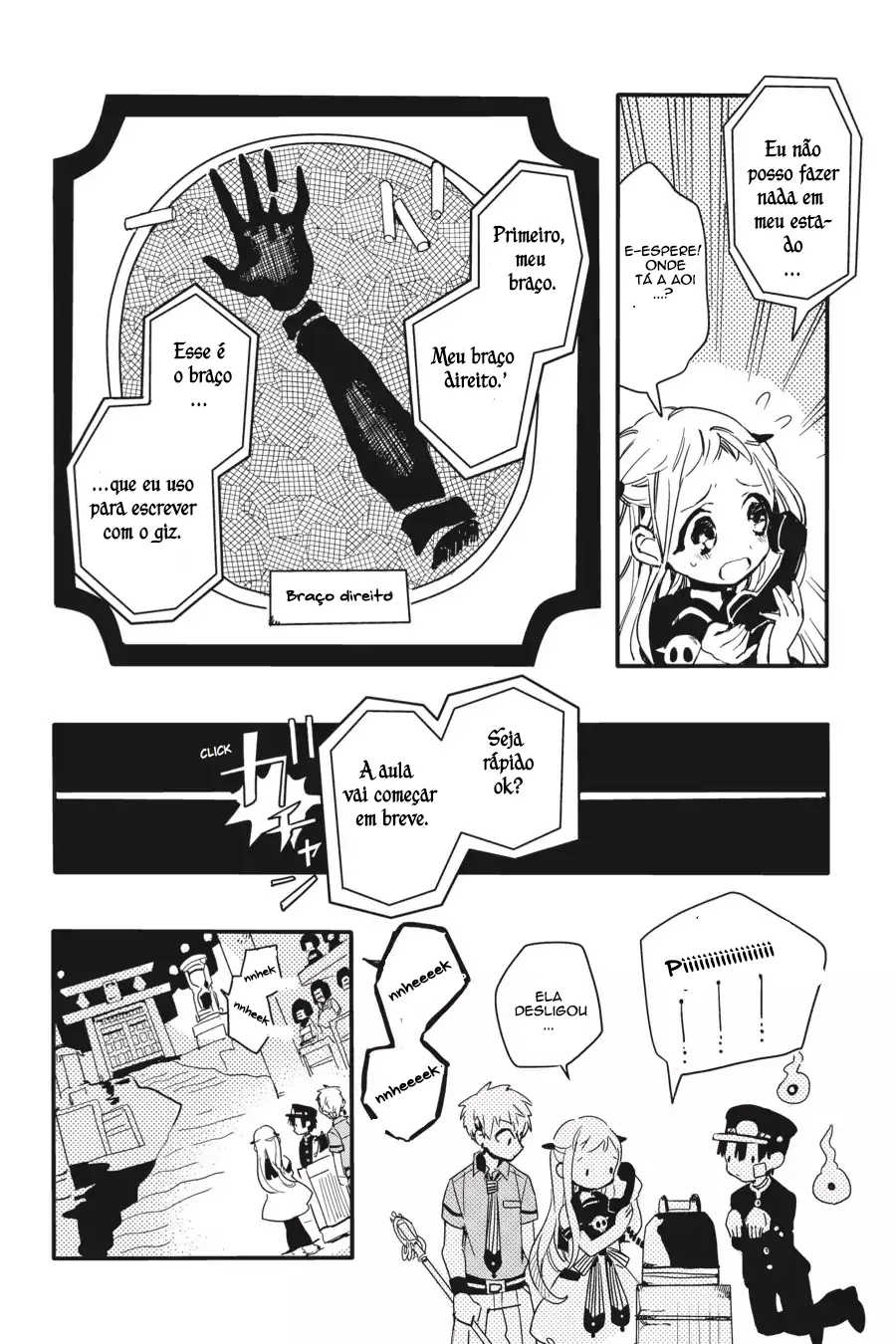 Read Toilet-bound Hanako-kun Português Manga Online