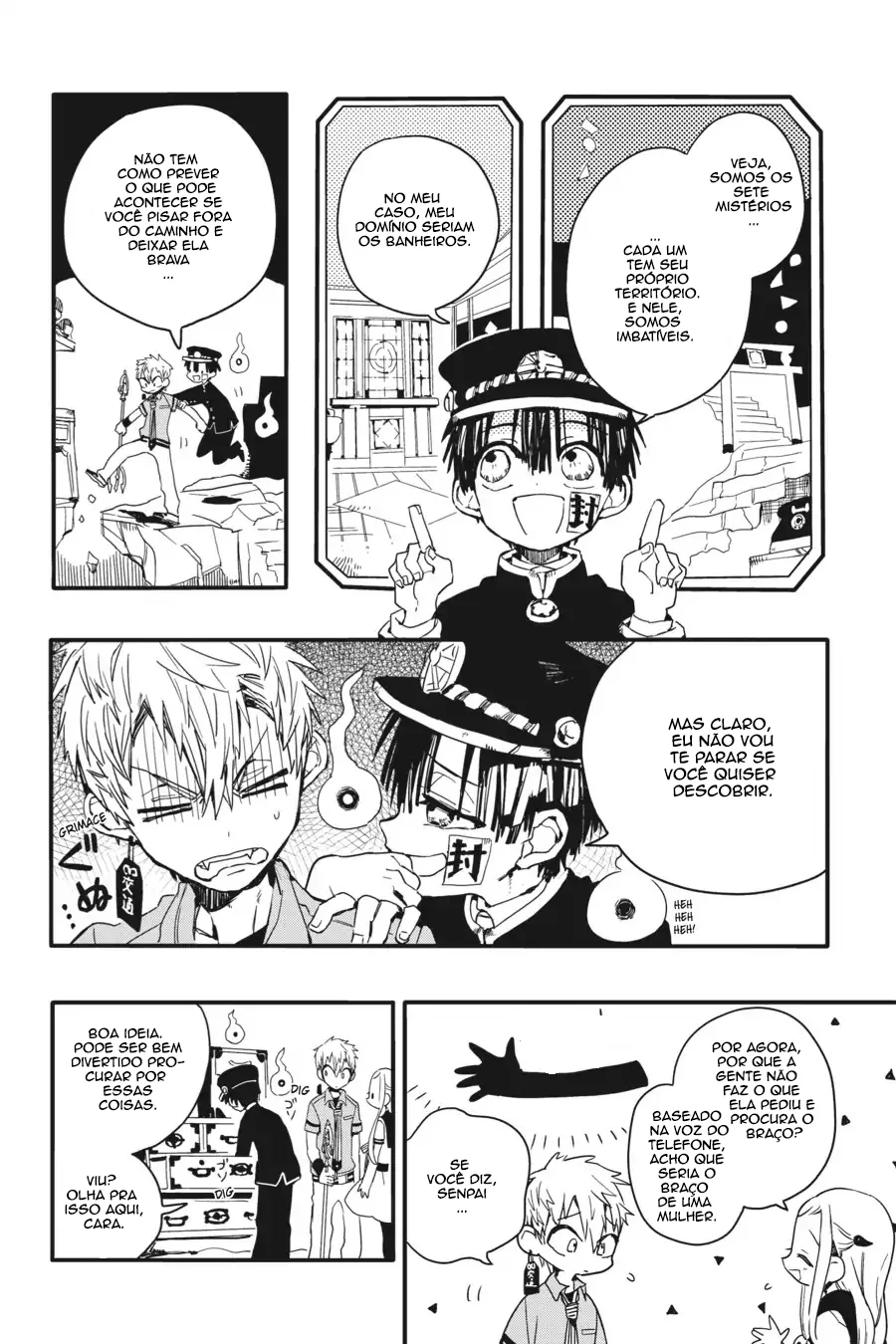 Read Toilet-bound Hanako-kun Português Manga Online