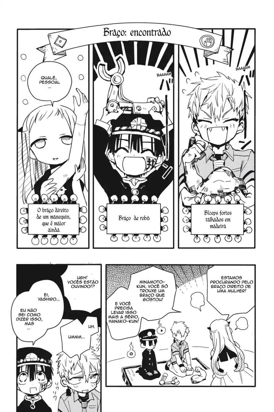 Read Toilet-bound Hanako-kun Português Manga Online