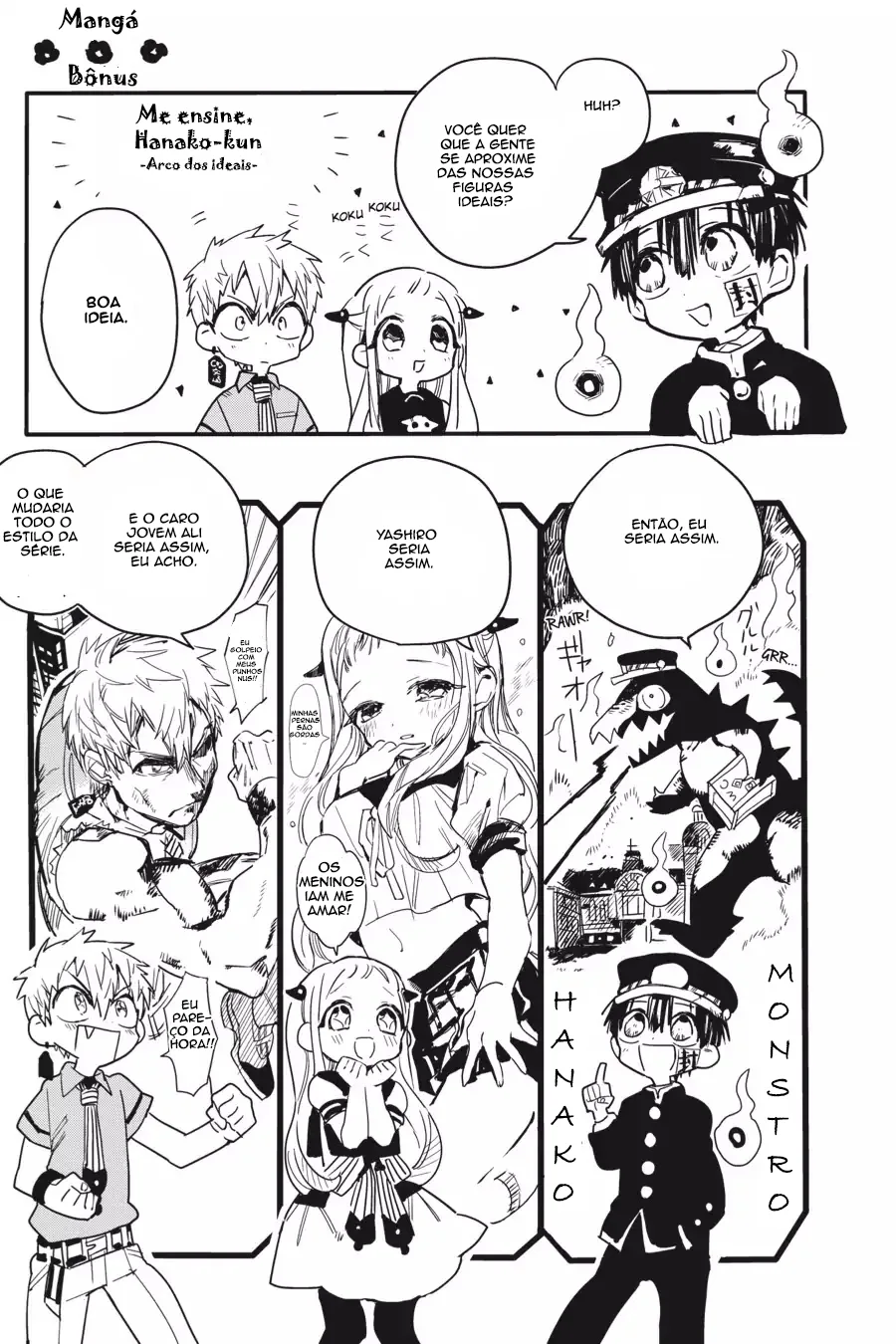 Read Toilet-bound Hanako-kun Português Manga Online