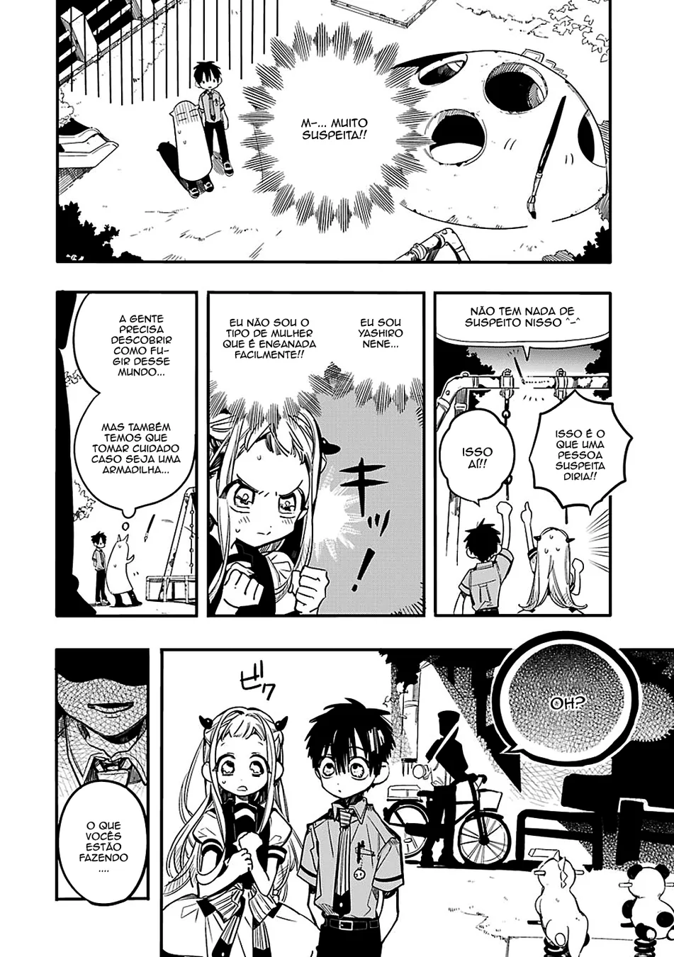 Read Toilet-bound Hanako-kun Português Manga Online