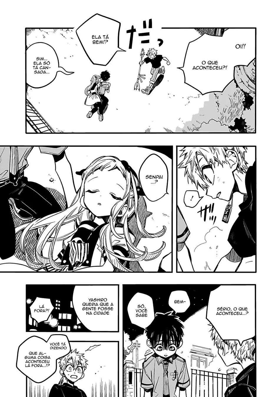 Read Toilet-bound Hanako-kun Português Manga Online