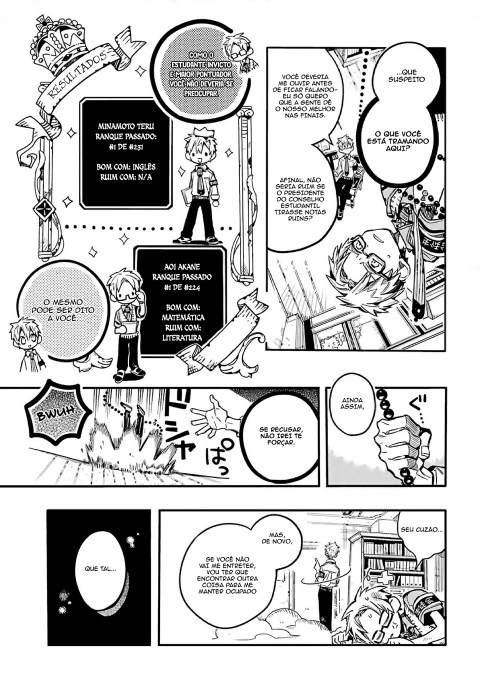 Read Toilet-bound Hanako-kun Português Manga Online