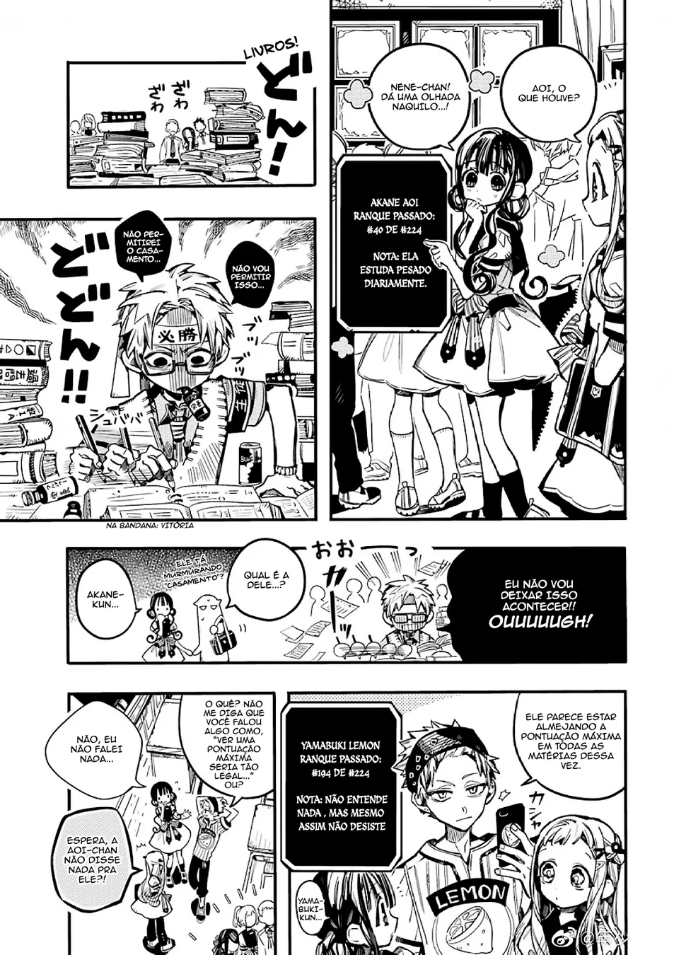 Read Toilet-bound Hanako-kun Português Manga Online