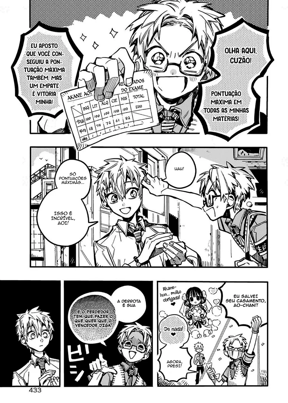 Read Toilet-bound Hanako-kun Português Manga Online