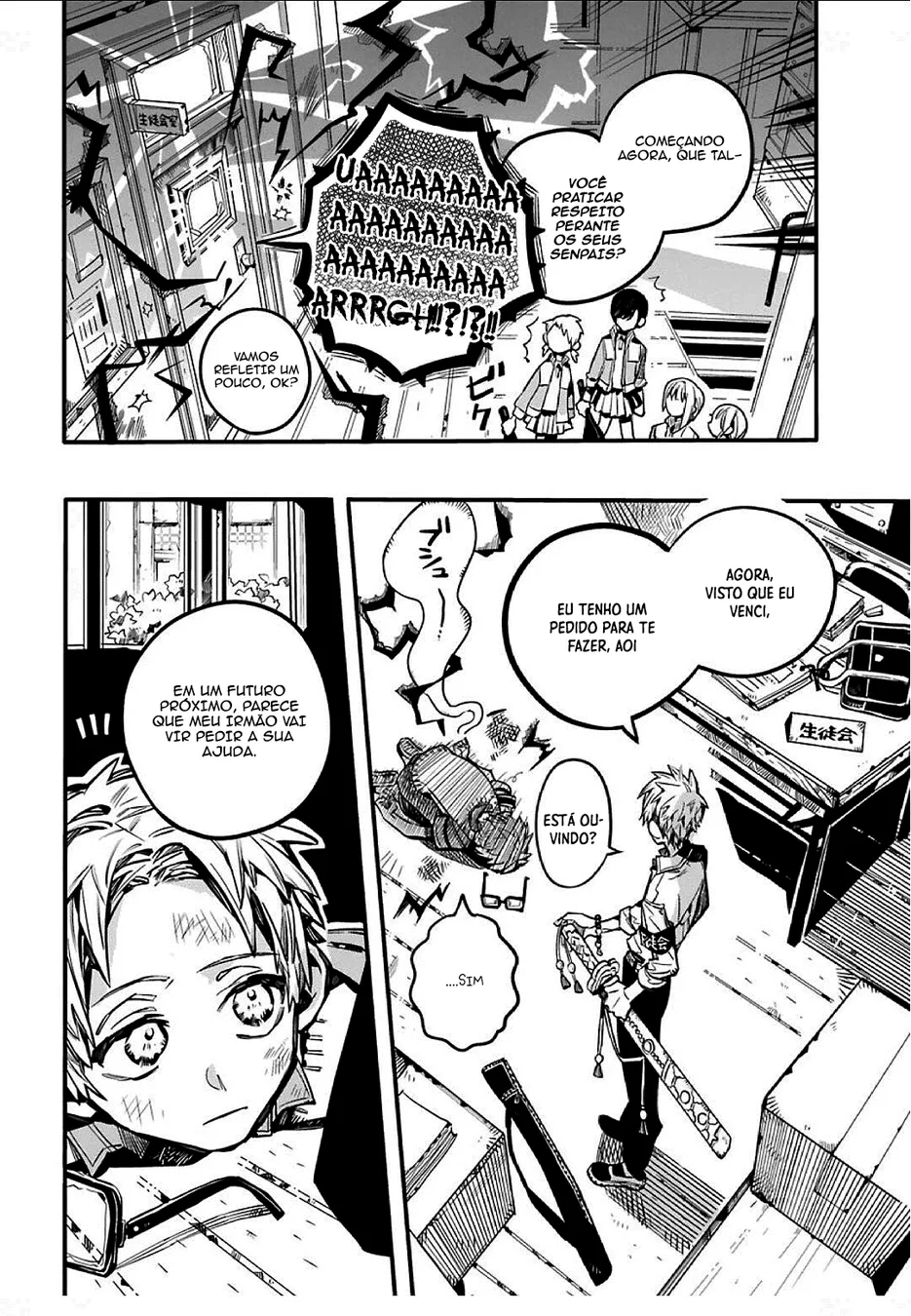 Read Toilet-bound Hanako-kun Português Manga Online