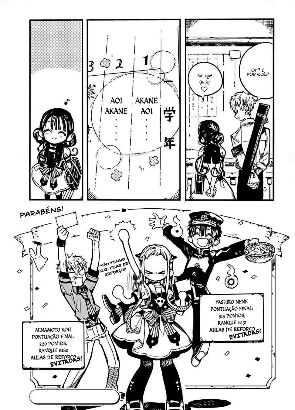 Read Toilet-bound Hanako-kun Português Manga Online