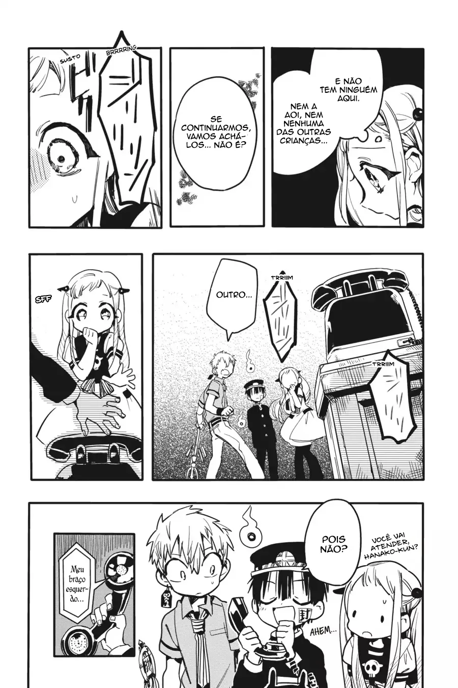 Read Toilet-bound Hanako-kun Português Manga Online