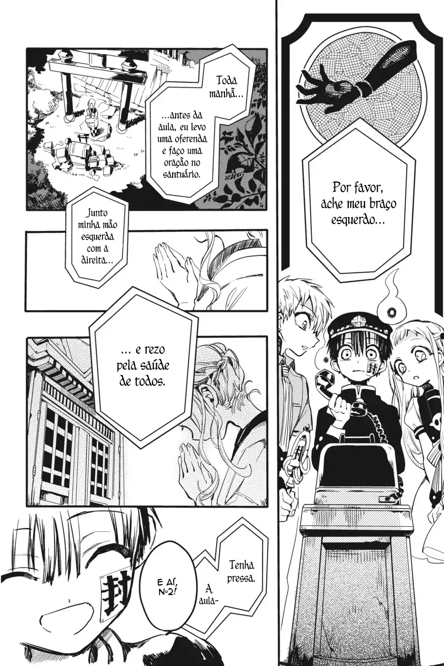 Read Toilet-bound Hanako-kun Português Manga Online