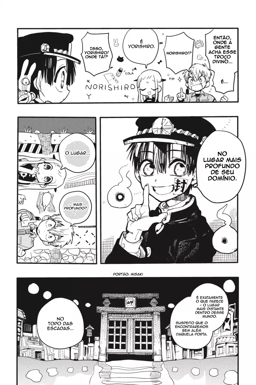 Read Toilet-bound Hanako-kun Português Manga Online