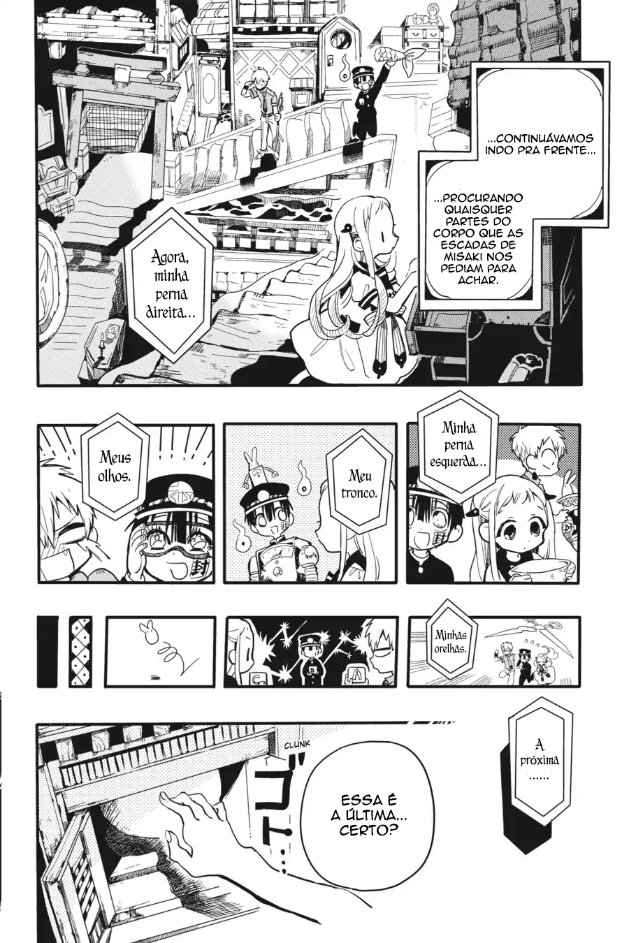 Read Toilet-bound Hanako-kun Português Manga Online