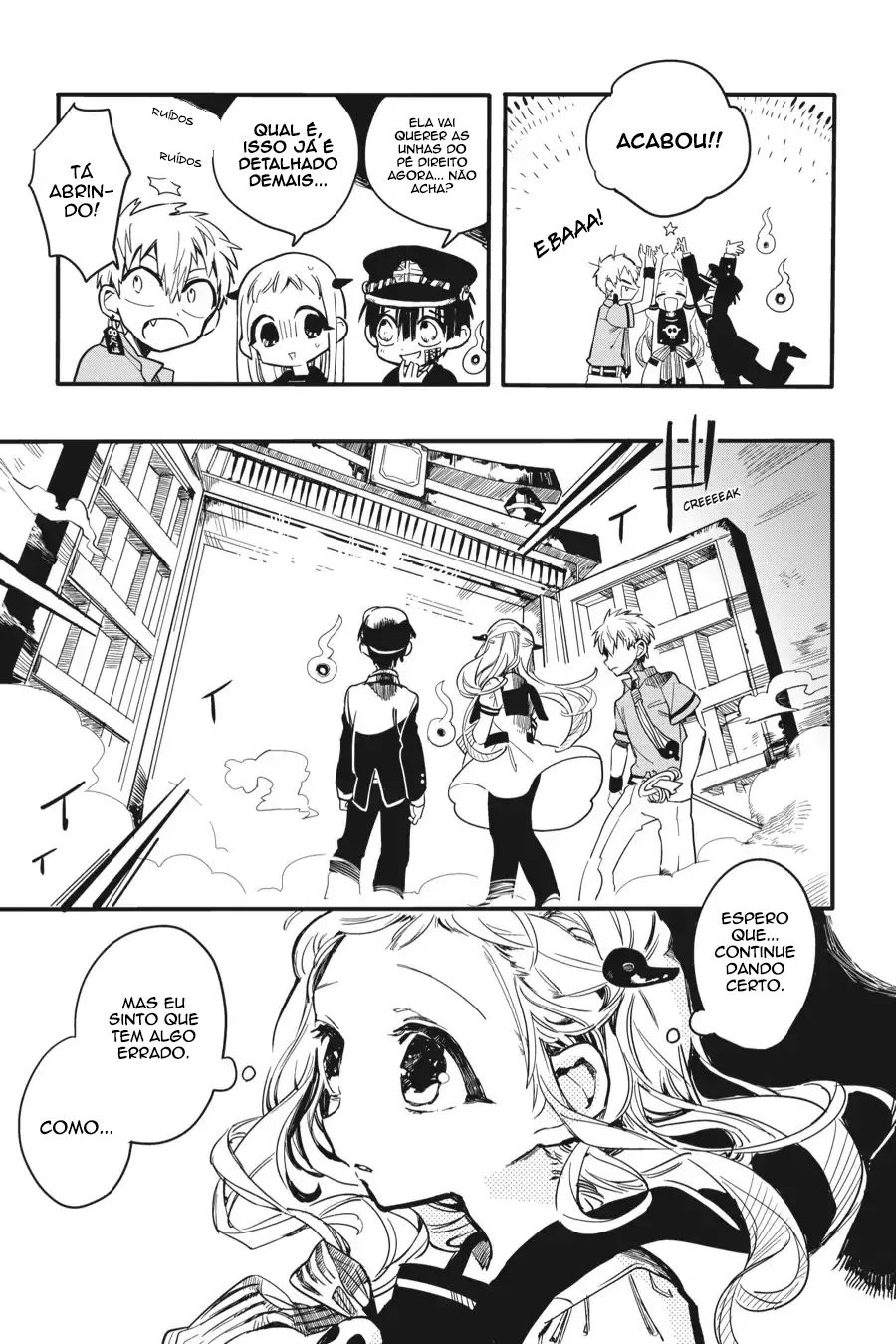 Read Toilet-bound Hanako-kun Português Manga Online