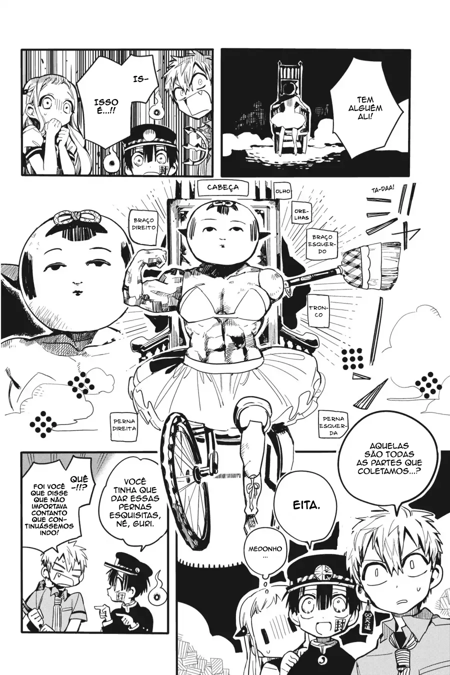 Read Toilet-bound Hanako-kun Português Manga Online