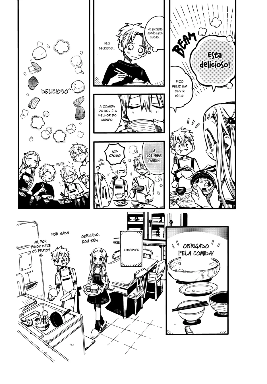 Read Toilet-bound Hanako-kun Português Manga Online