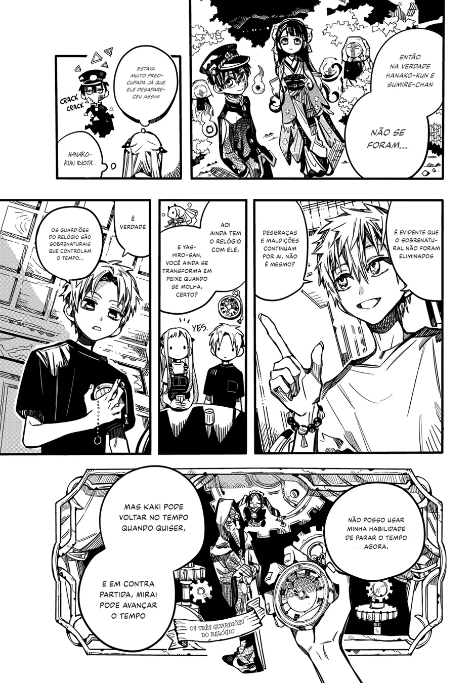 Read Toilet-bound Hanako-kun Português Manga Online