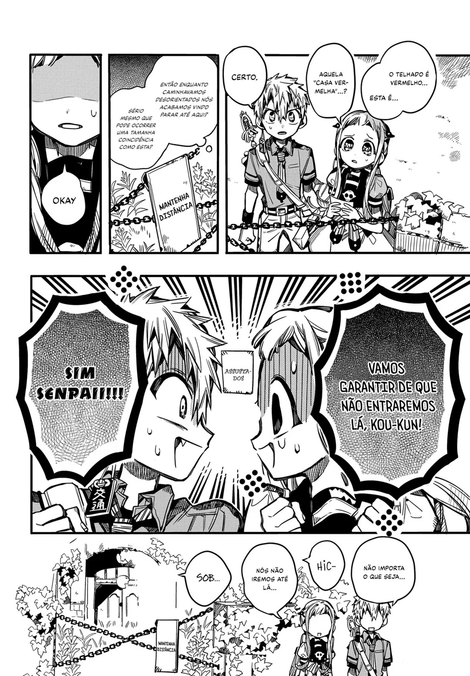 Read Toilet-bound Hanako-kun Português Manga Online