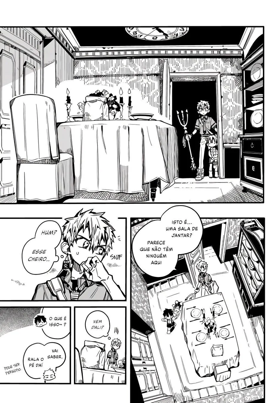 Read Toilet-bound Hanako-kun Português Manga Online