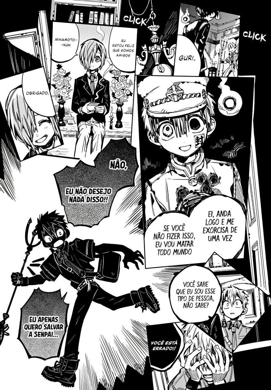 Read Toilet-bound Hanako-kun Português Manga Online