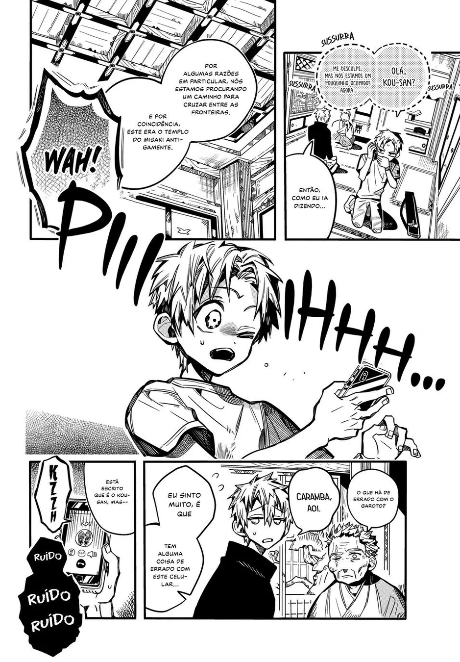 Read Toilet-bound Hanako-kun Português Manga Online