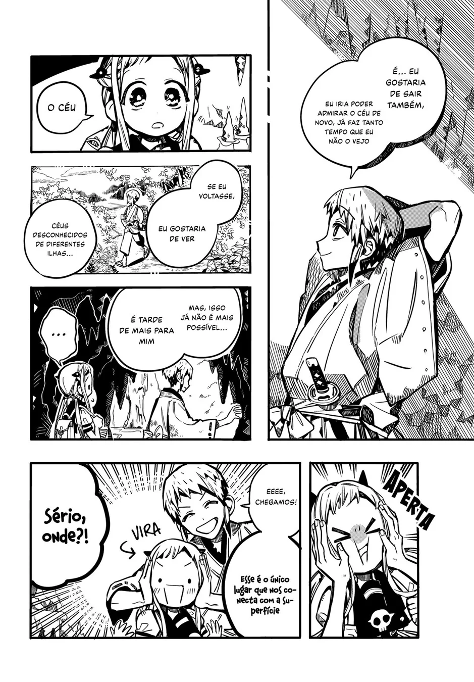 Read Toilet-bound Hanako-kun Português Manga Online