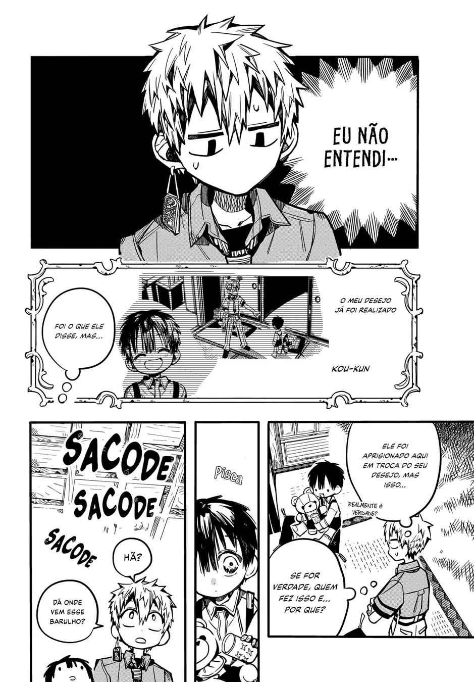 Read Toilet-bound Hanako-kun Português Manga Online