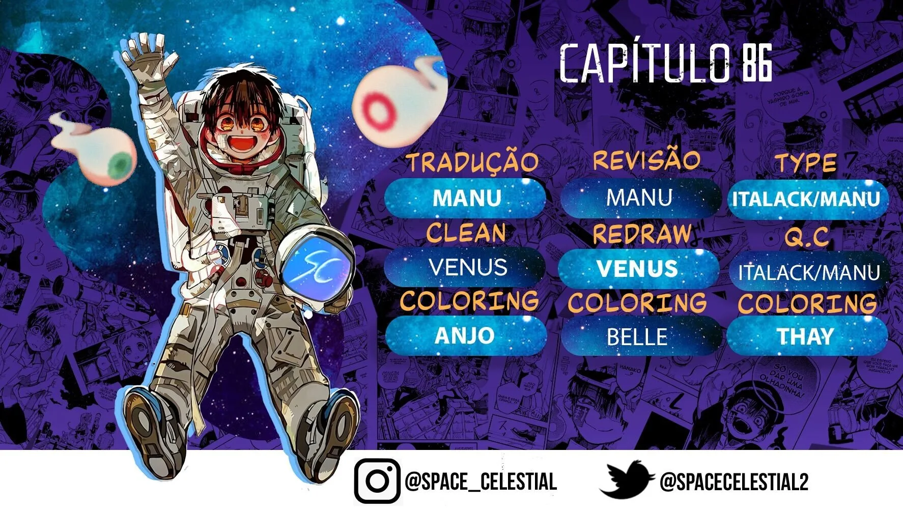 Read Toilet-bound Hanako-kun Português Manga Online