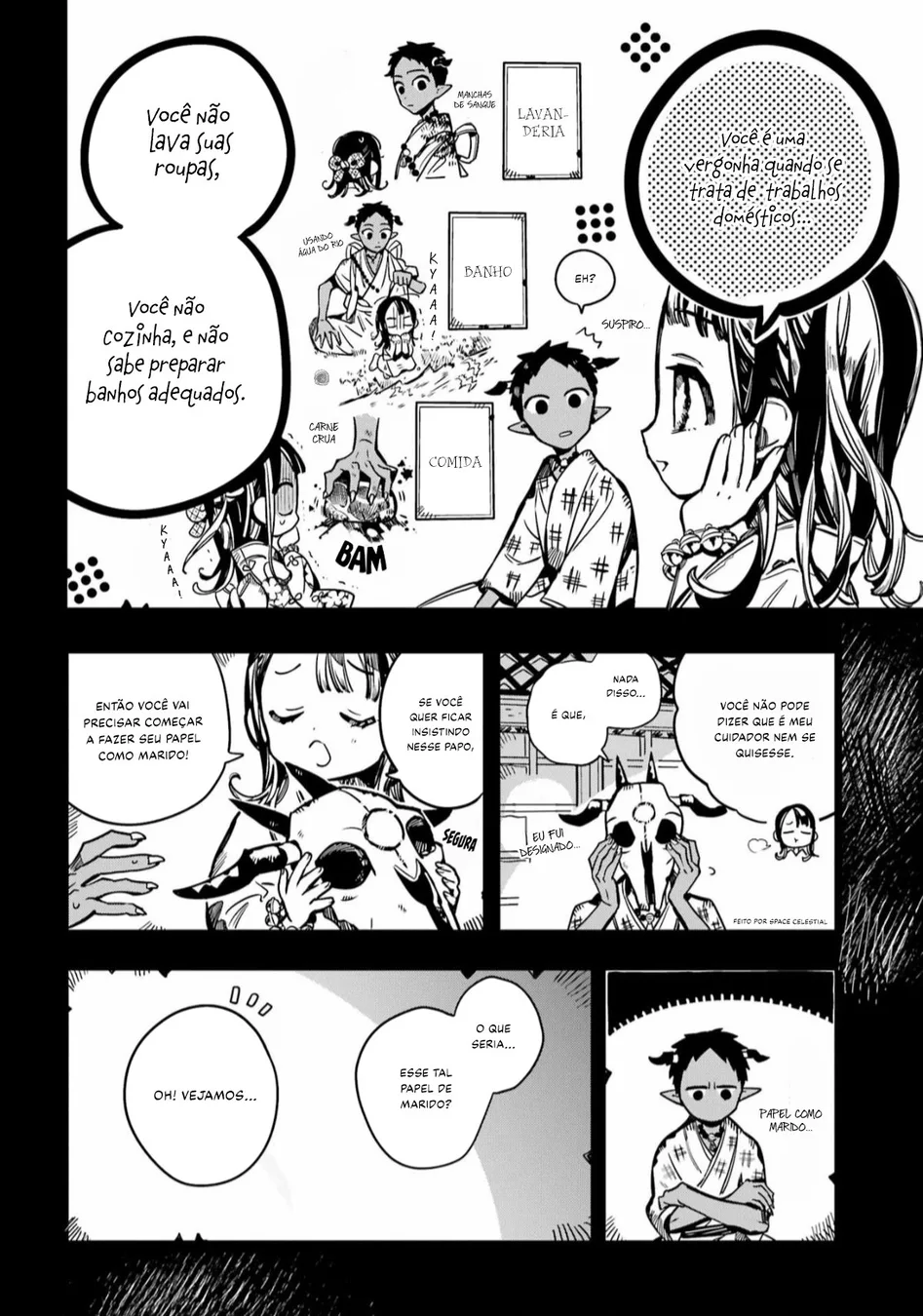 Read Toilet-bound Hanako-kun Português Manga Online