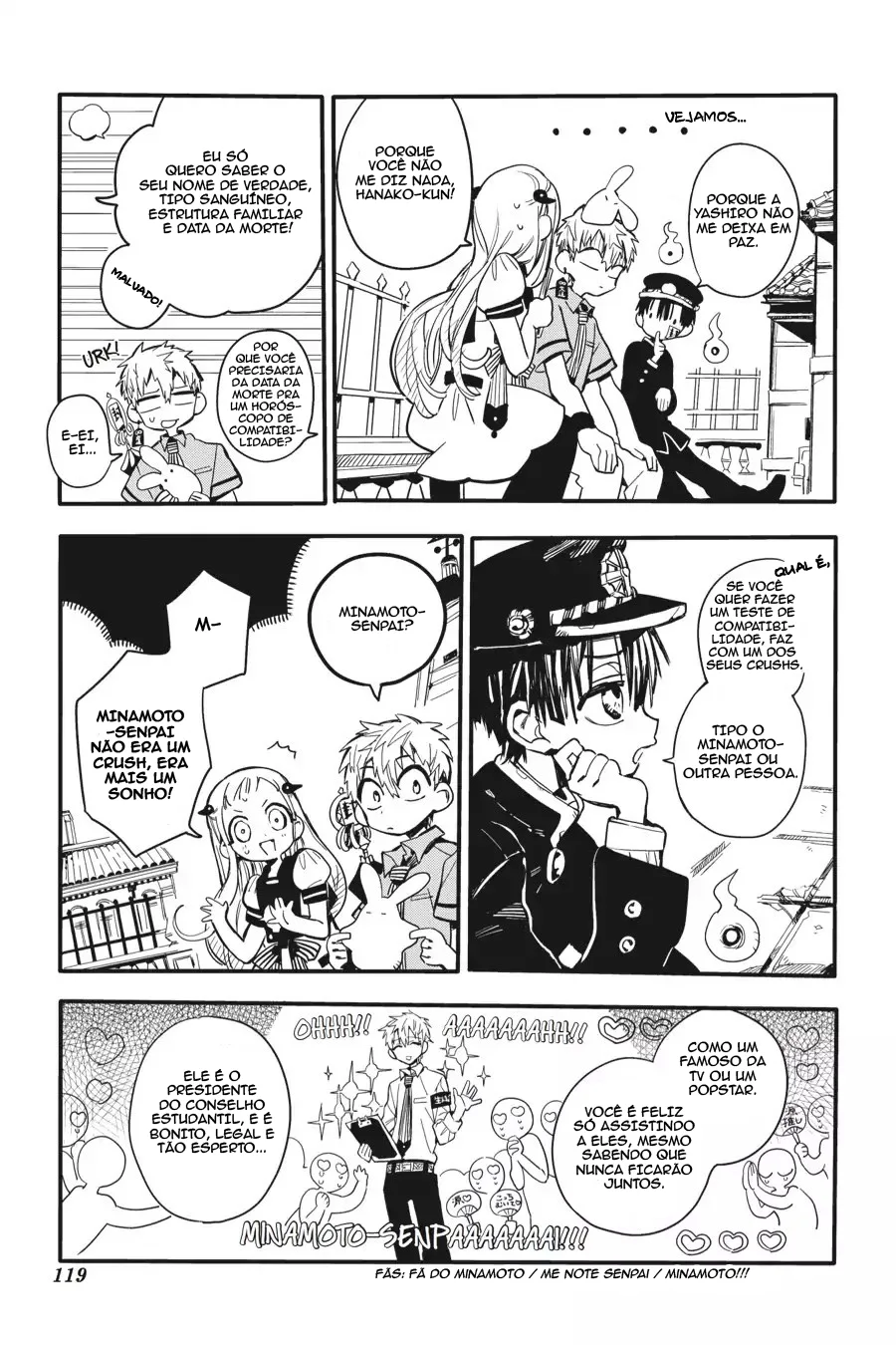 Read Toilet-bound Hanako-kun Português Manga Online