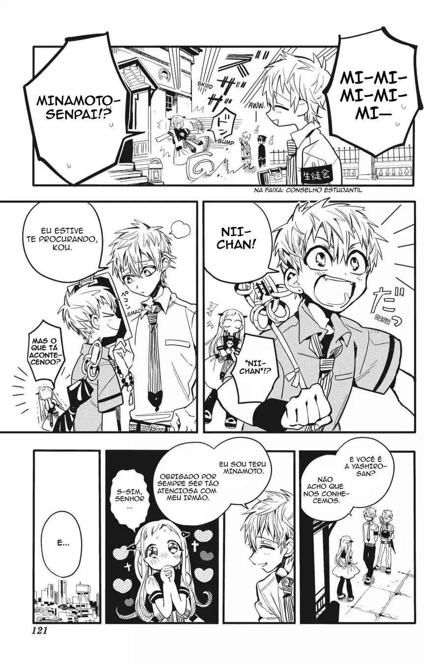 Read Toilet-bound Hanako-kun Português Manga Online