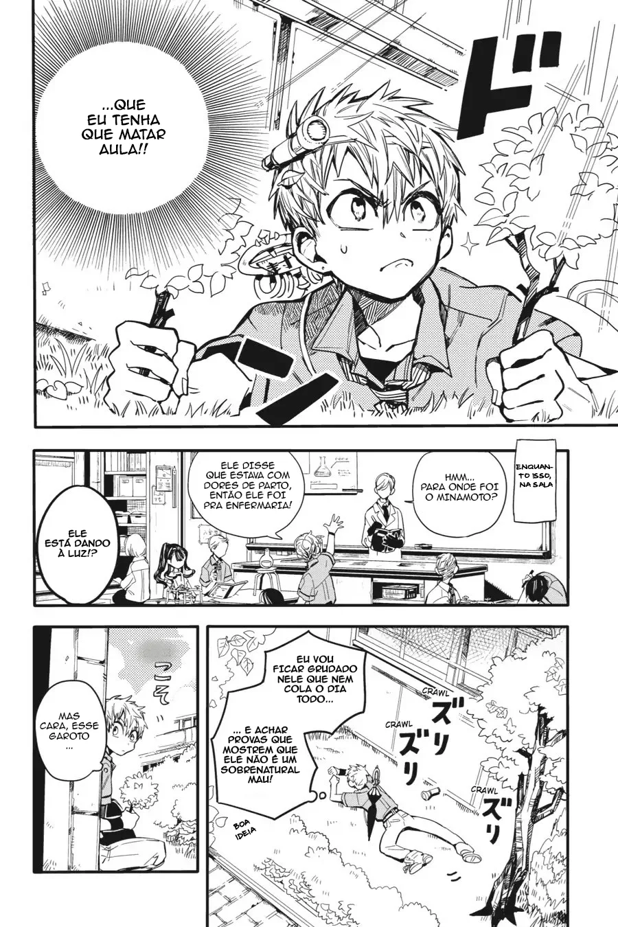 Read Toilet-bound Hanako-kun Português Manga Online