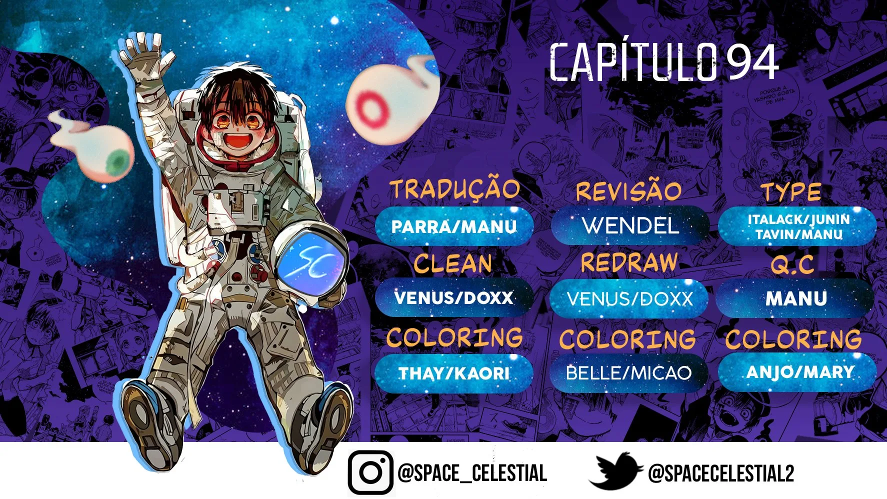 Read Toilet-bound Hanako-kun Português Manga Online