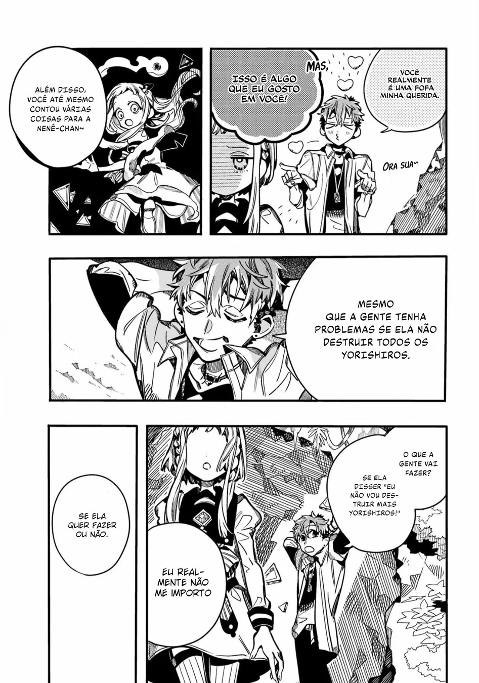 Read Toilet-bound Hanako-kun Português Manga Online