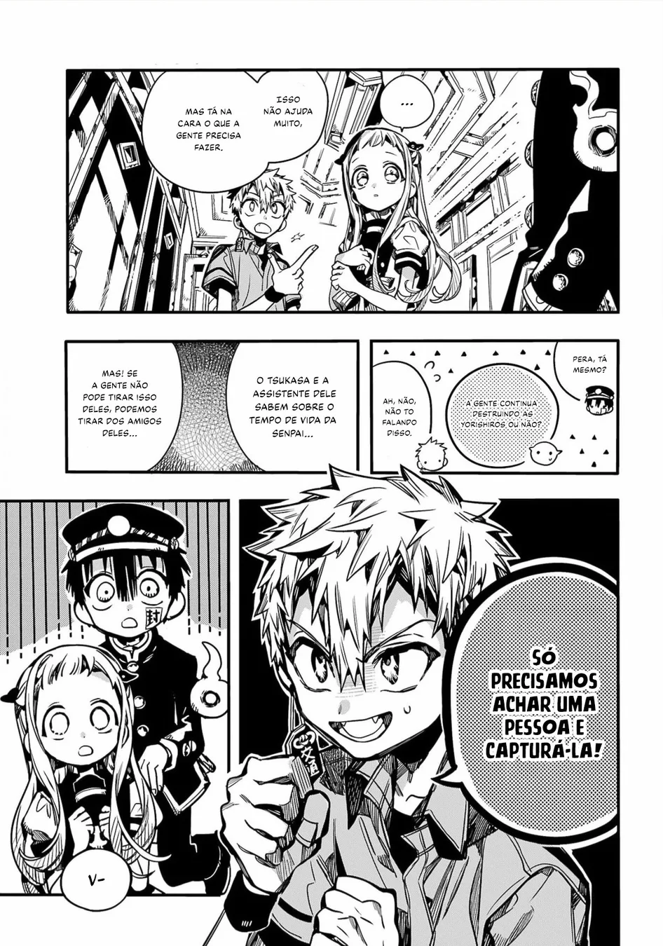 Read Toilet-bound Hanako-kun Português Manga Online