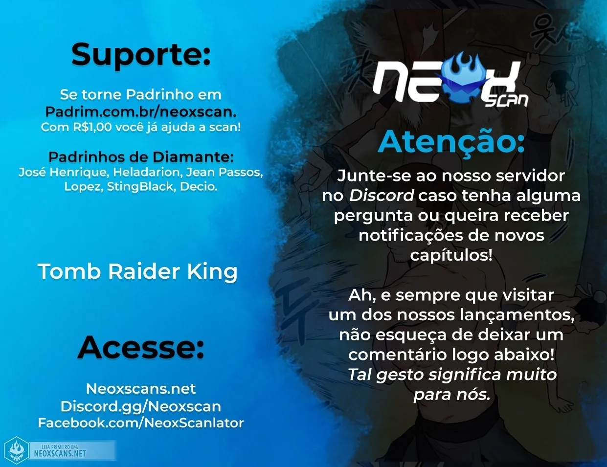 Read Tomb Raider King Português Manga Online