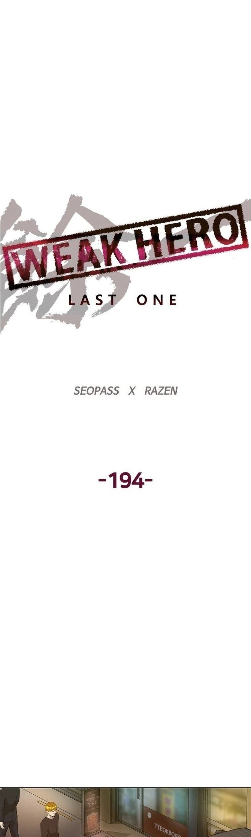 Read Weak Hero Português Manga Online