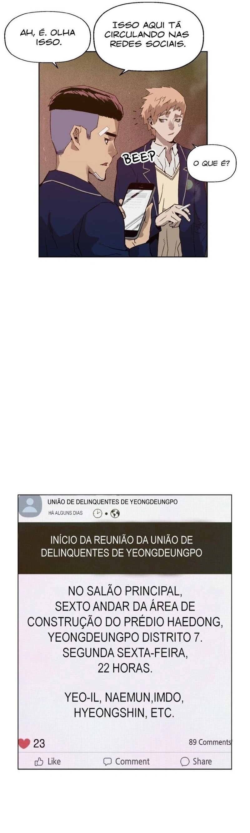 Read Weak Hero Português Manga Online