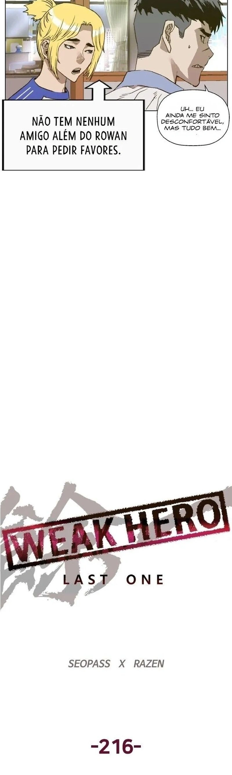 Read Weak Hero Português Manga Online